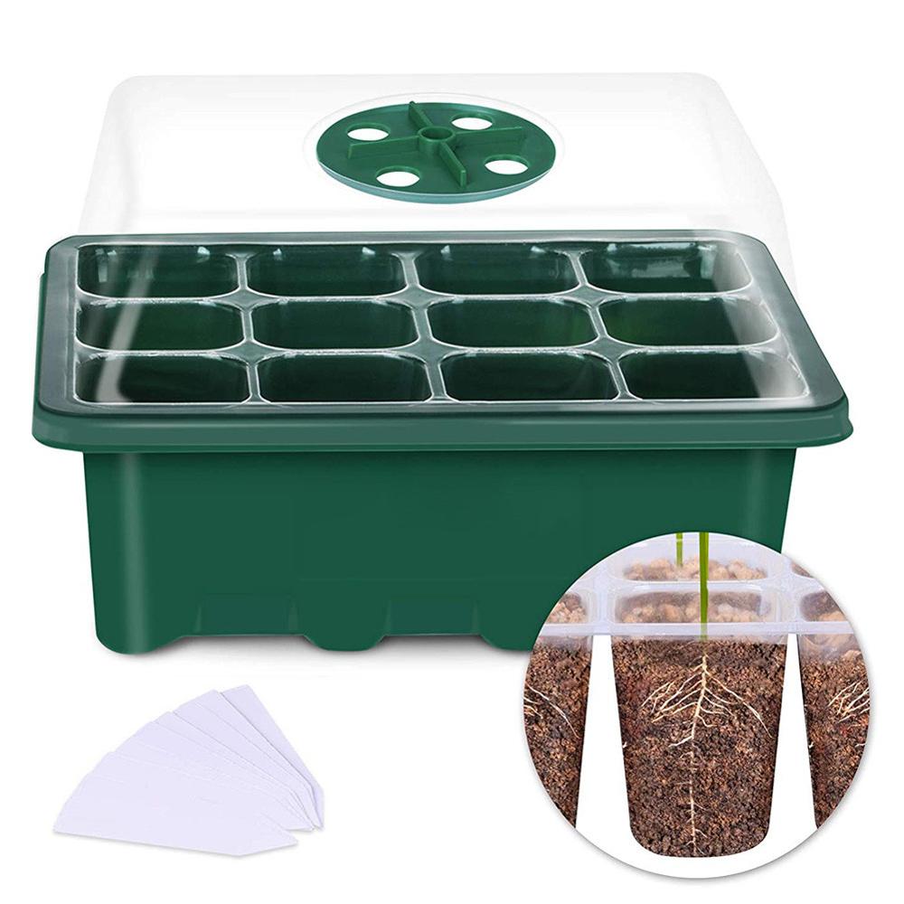 plant cell pots 12 Cell Plastic Nursery Pots Nursery cultivation Pots Garden Plant See – ausyard