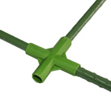 Plant support Bracket joint 3-way 4-way Plastic connector for 11mm Flower support Stakes Connector 2 Pcs