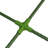 Plant support Bracket joint 3-way 4-way Plastic connector for 11mm Flower support Stakes Connector 2 Pcs