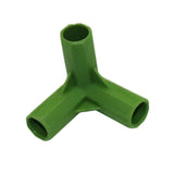 Plant support Bracket joint 3-way 4-way Plastic connector for 11mm Flower support Stakes Connector 2 Pcs